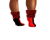 red/black boot