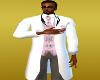 Mens White Suit w/pink