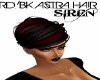 [!S!] RED/BLK ASTRA HAIR