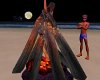 Beach Party Bonfire
