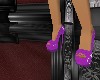 Purple Diamond Heels