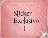 sticker Exclusivo