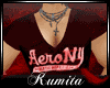 AeroNY Shirt ~ Red Wine