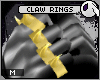 ~DC) Claw Rings Gold M