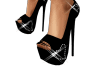 Sapato cristal preto