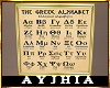 a" Greek Alphabet Art
