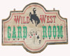 poker room sign