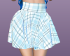 Blue Plaid Skirt