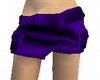 Purple/black shorts
