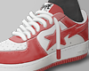 Shoe B'P Red x White