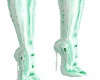 Mint Thigh High Boots