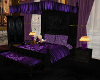 Purple Royal Canopy Bed