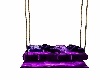 purple butterfly swing