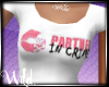 Partner in crime t shirt