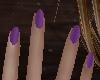 SG Matte Purple Nails