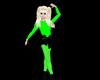 Lil Ballerina Green/blk