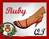 ~QI~Ruby Jewel Pumps