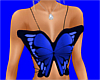 Blue Butterfly Top