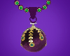 Purple Bauble Necklace