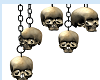 Skulls Chandelier