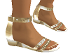 Gold Sandals