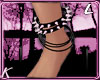 Pink Ankle Bracelet (L)