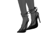 Il black heels braided