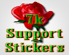 {CF}7K SUPPORT STICKER