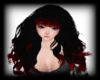 lolita curly black red