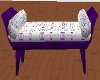 purple  chaise