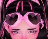 S! Heart Goggles Pinku