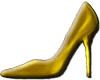 sticker - gold  shoe