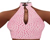 |L| Spring Pink Halter