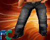 [FC] Pants Black Muscled