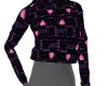 PINK PURPLE LOVE HOODIE
