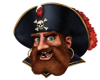 Brown bearded pirate