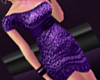 Tiger Dress Purple