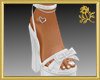Mon Cherie Heels White