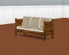 wooden couch