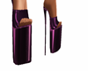 metallic pupler heels