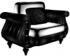 PVC Black & White Chair