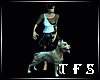 Female Avatar & Pitbull