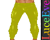 Yellow PVC Pants