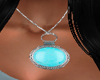 Blue Emerald Necklace