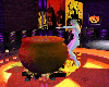 Halloween - witch's pot