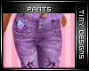 *T Fly Away Jeans Purple