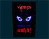 Vamps Logo Sign