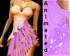dress ruffles lilac ANI