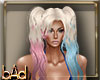 Hsrley Hair Pink Blue