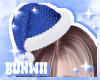 ☁ Xmas Hat Blue
